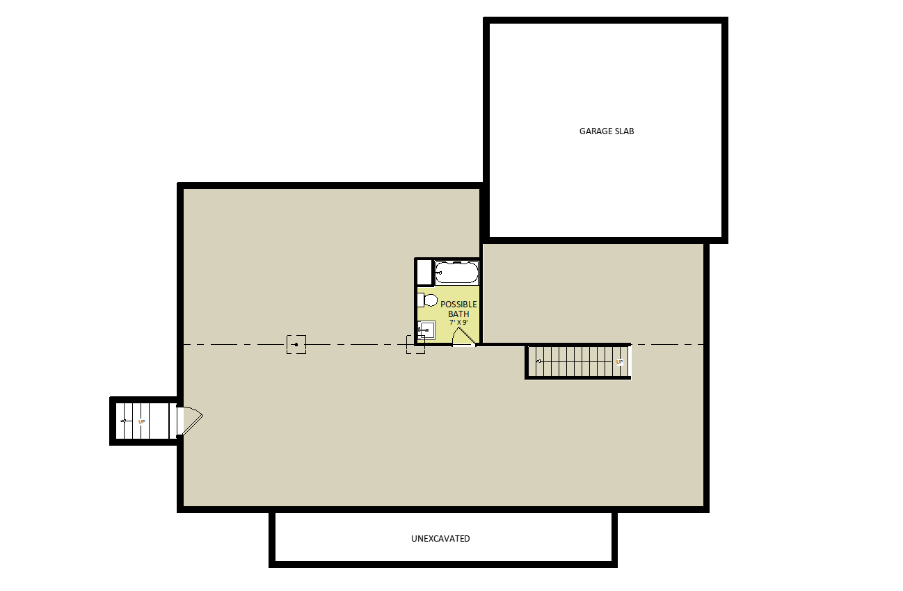 Eagle CoveLower Level Floor Plan